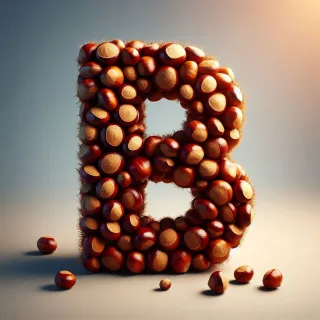 Chestnut — letter B