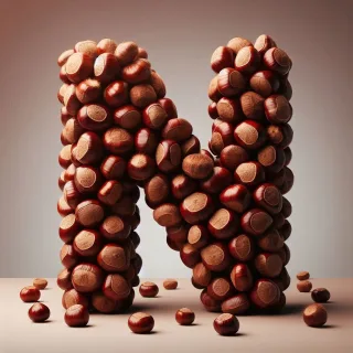 Chestnut — letter N