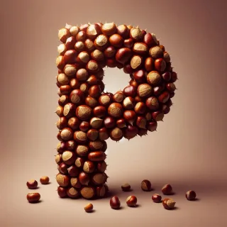 Chestnut — letter P