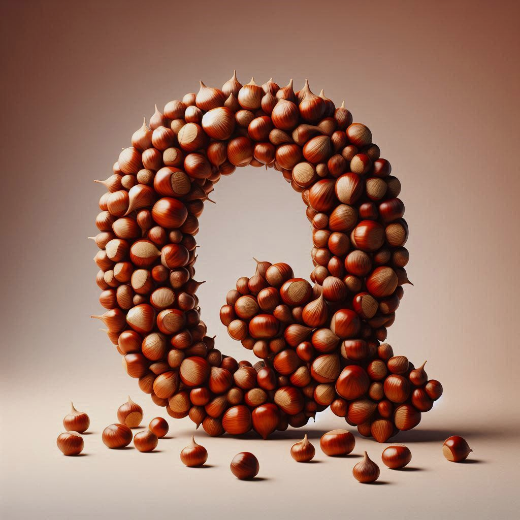 Chestnut — letter Q