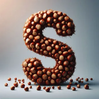 Chestnut — letter S