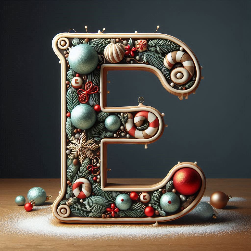 Christmas 2 — letter E