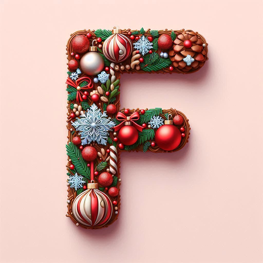 Christmas 2 — letter F