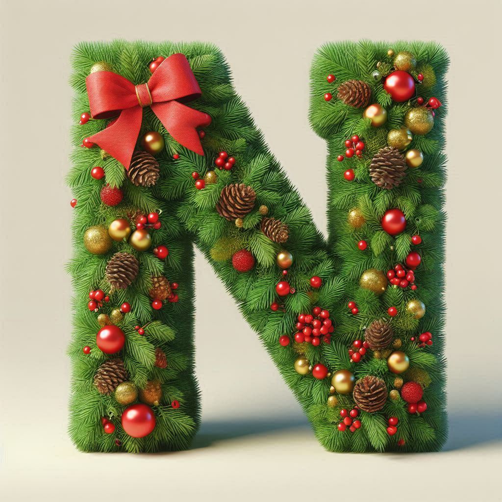 Christmas 2 — letter N