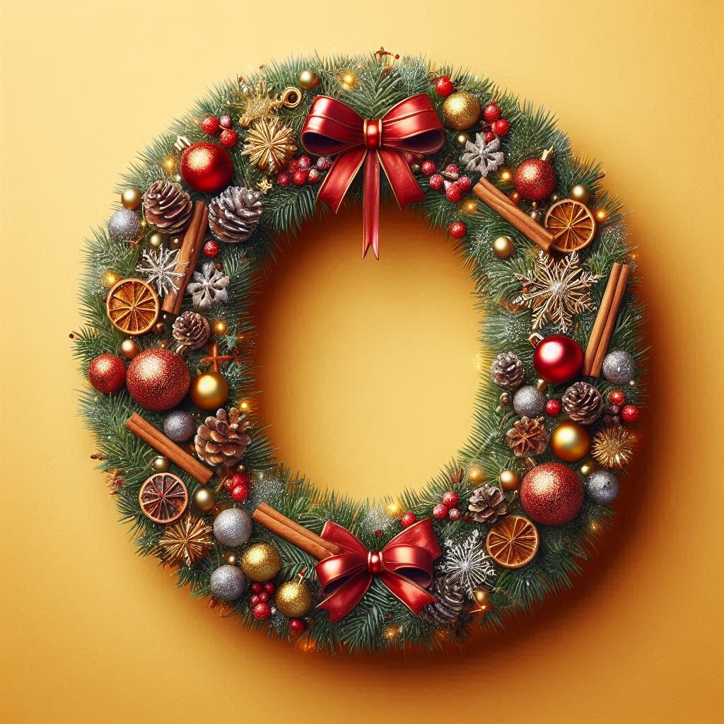 Christmas 2 — letter O (variant 2)