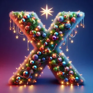Christmas 2 — letter X