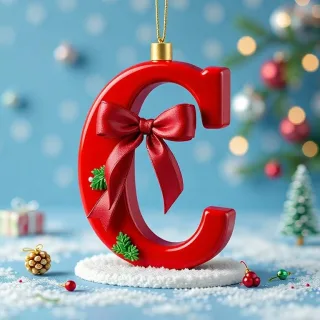 Christmas 3 — letter C