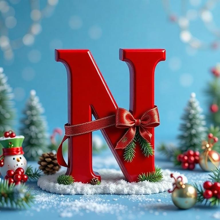 Christmas 3 — letter N