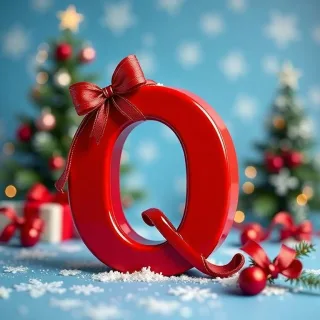 Christmas 3 — letter Q