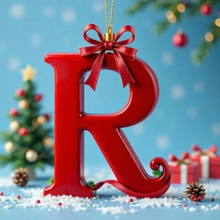 Christmas 3 — letter R
