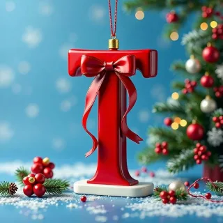 Christmas 3 — letter T