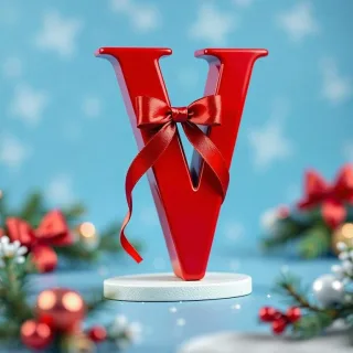 Christmas 3 — letter V