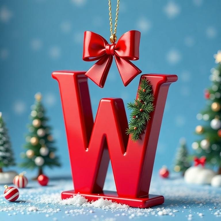 Christmas 3 — letter W