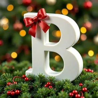 Christmas 4 — letter B