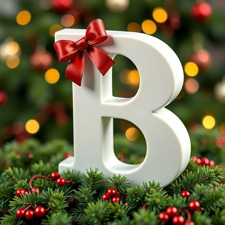 Christmas 4 — letter B