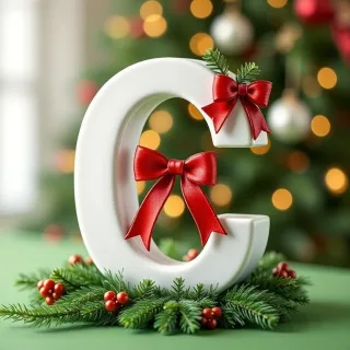 Christmas 4 — letter C