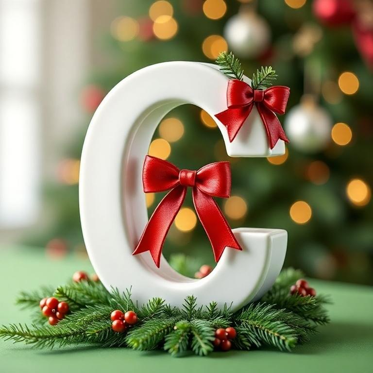 Christmas 4 — letter C