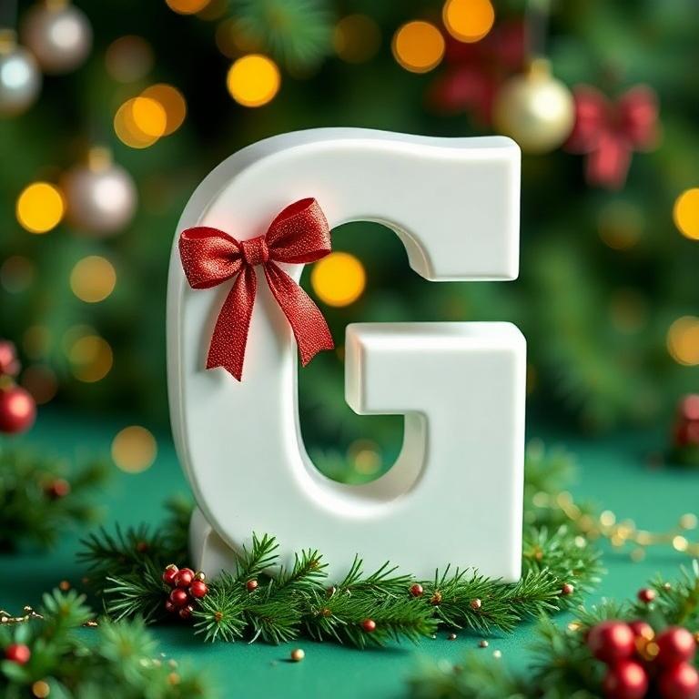 Christmas 4 — letter G