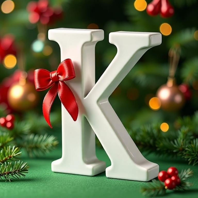 Christmas 4 — letter K