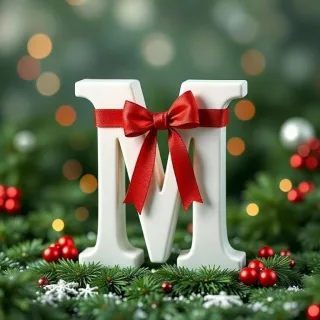 Christmas 4 — letter M