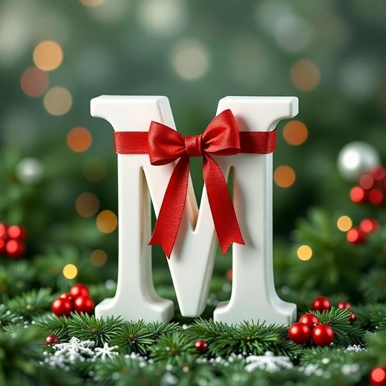 Christmas 4 — letter M