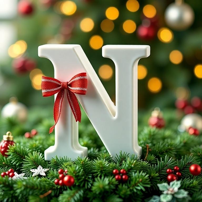 Christmas 4 — letter N