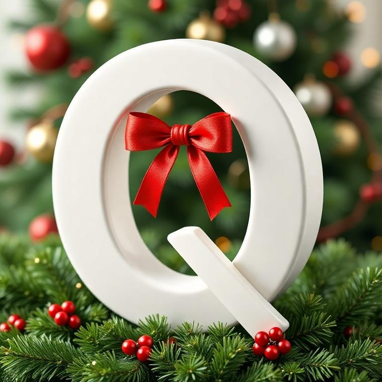 Christmas 4 — letter Q