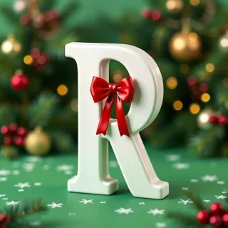 Christmas 4 — letter R