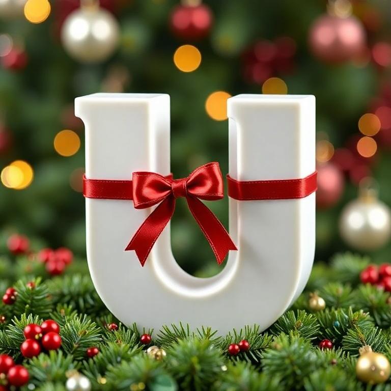 Christmas 4 — letter U