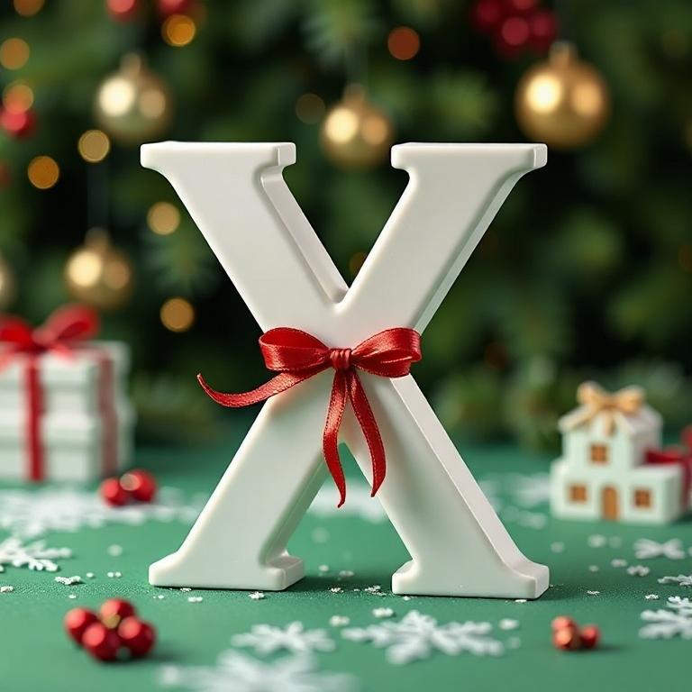 Christmas 4 — letter X