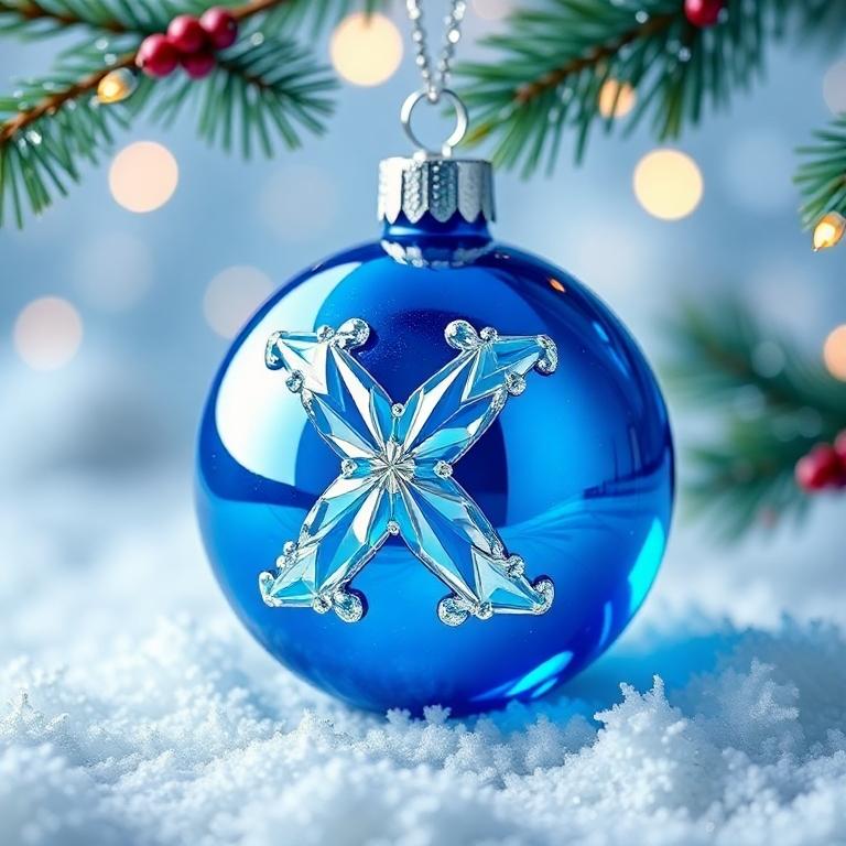 Christmas balls 3 — letter X