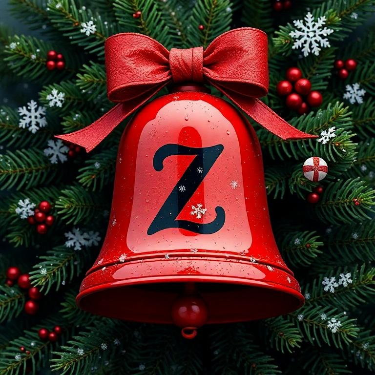 Christmas bell 2 — letter Z