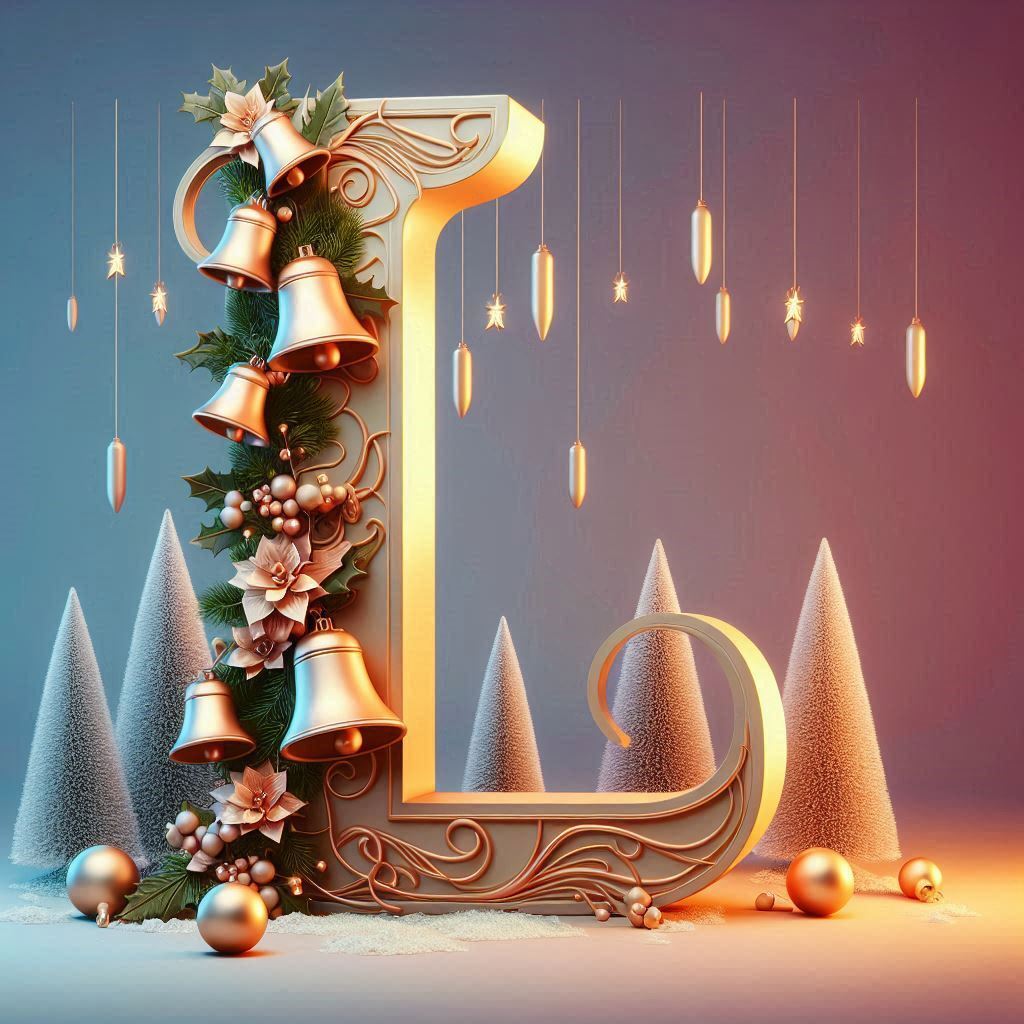 Christmas bells — letter L