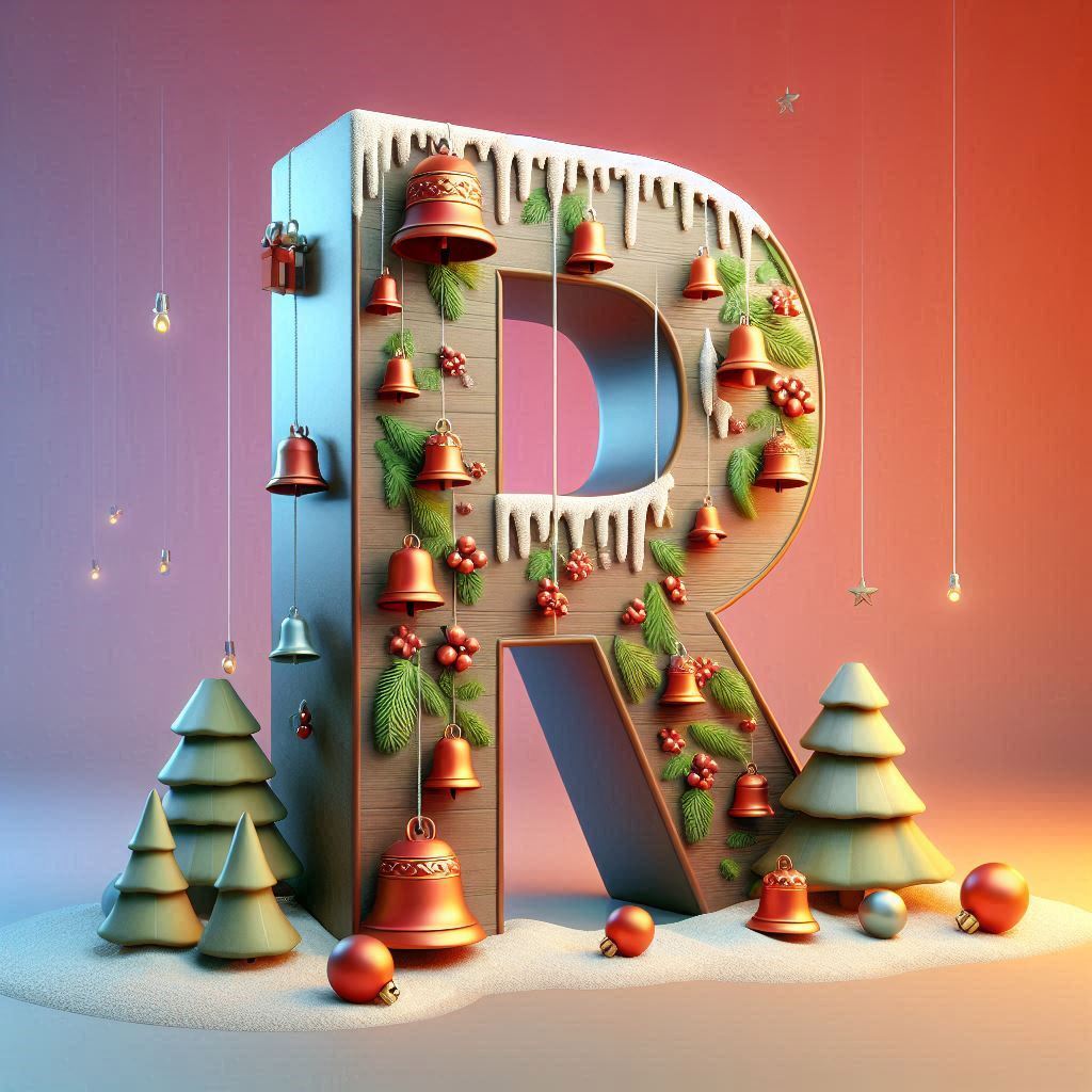 Christmas bells — letter R