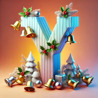 Christmas bells — letter Y