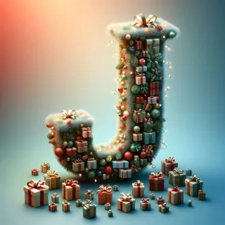 Christmas gifts 2 — letter J