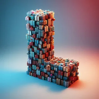 Christmas gifts 2 — letter L