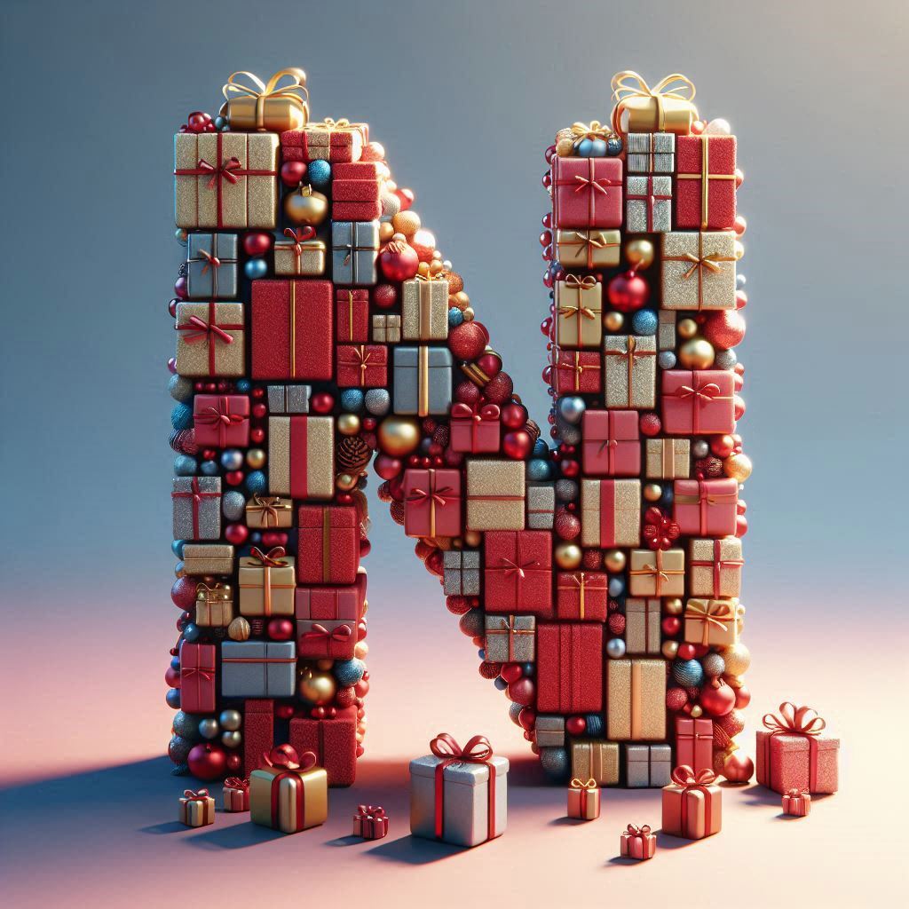Christmas gifts 2 — letter N