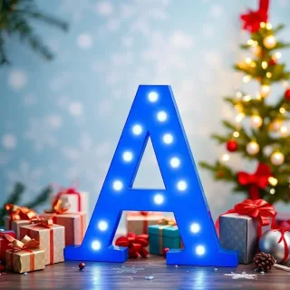 Christmas gifts — letter A
