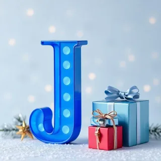 Christmas gifts — letter J
