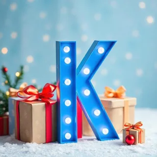 Christmas gifts — letter K