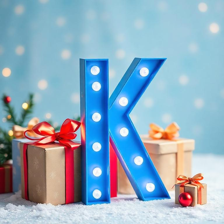 Christmas gifts — letter K