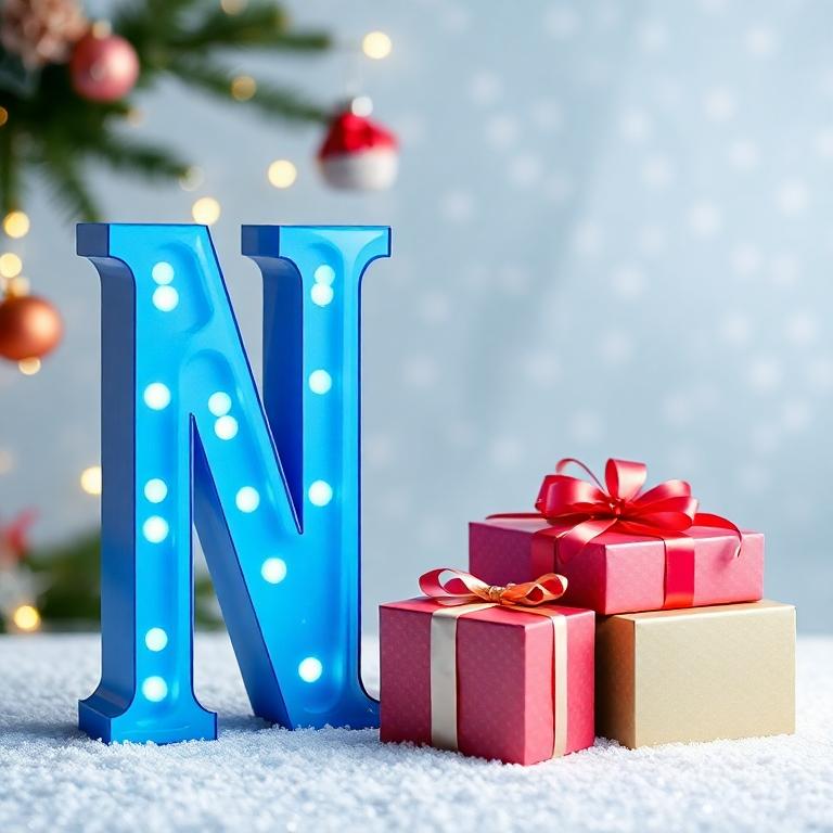 Christmas gifts — letter N