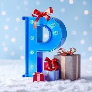 Christmas gifts — letter P