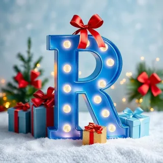 Christmas gifts — letter R