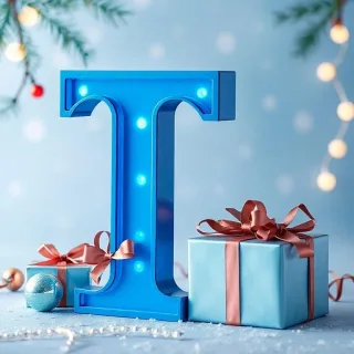 Christmas gifts — letter T