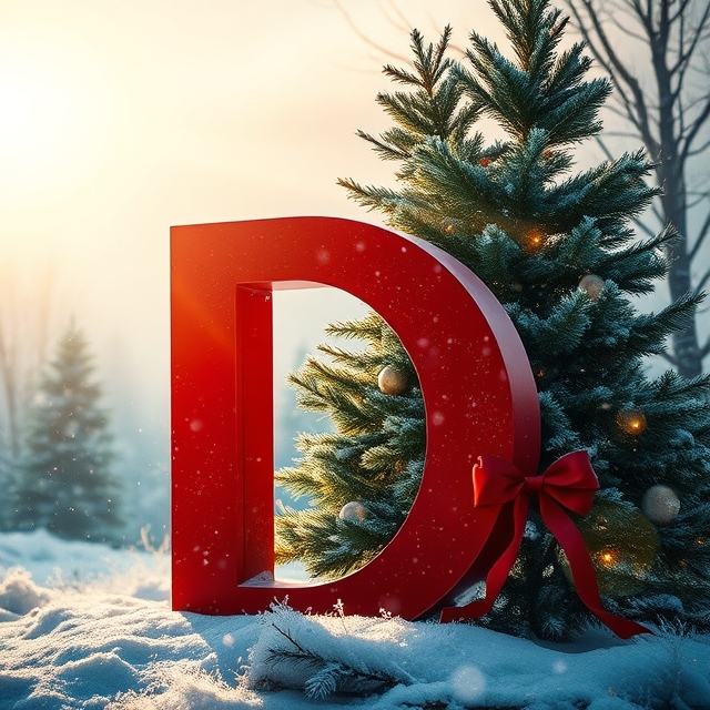 Christmas tree 2 — letter D