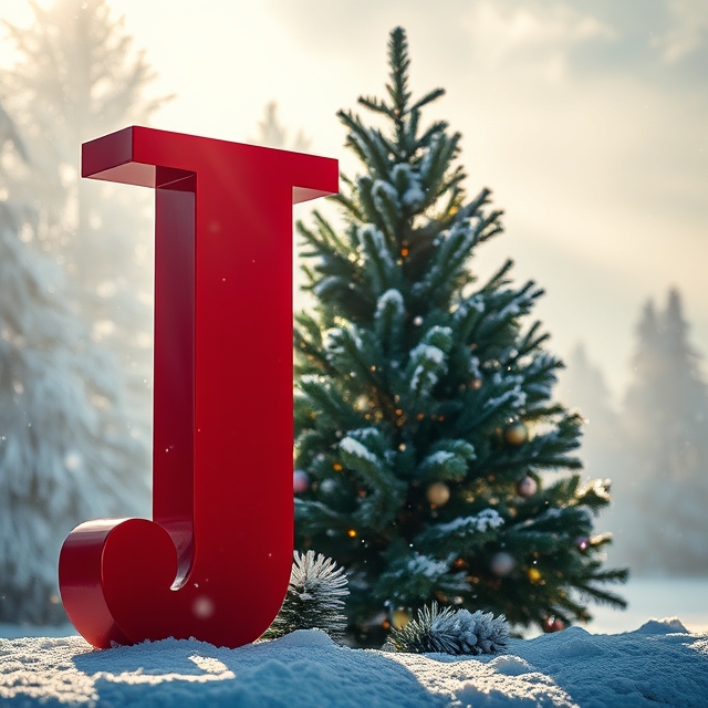 Christmas tree 2 — letter J