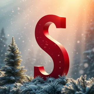 Christmas tree 2 — letter S