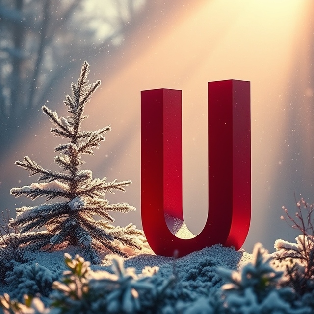 Christmas tree 2 — letter U
